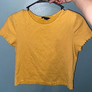 American Eagle Lettuce Edge Top